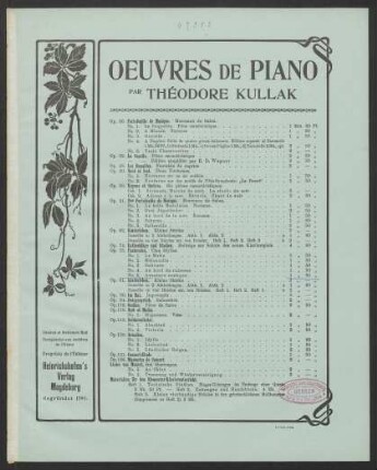 No. 5: Aventure rustique : Op. 75 No. 5
