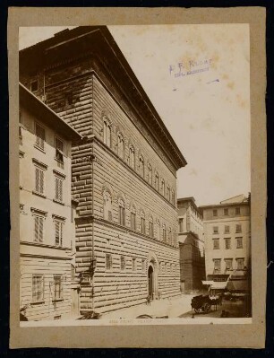 Palazzo Strozzi, Florenz: Außenansicht