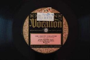 The pretty creature / (storace arr. Lane Wilson)