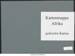 Nordafrika, größere Teile : 1860-1913 : Kartensammlung