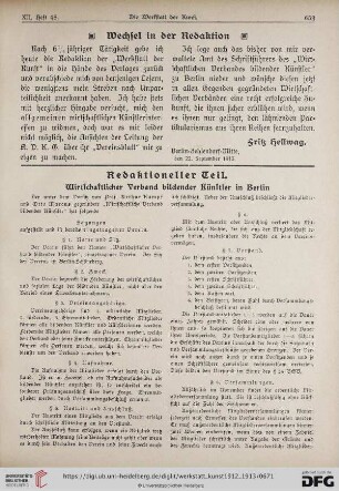 Wirtschaftlicher Verband bildender Künstler in Berlin