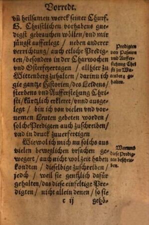 Passional Büchlein ... gepredigt zu Wittenb.