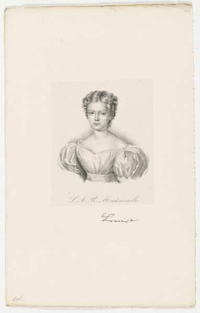 Bildnis der Mademoiselle Louise