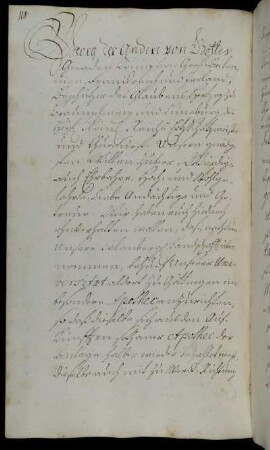 Einrichtung der Universitätsapotheke und Anforderung eines Entwurfs für Instruktion und Eidesformel durch Werlhof und Albrecht vor der Einstellung des Apothekers Jäger.