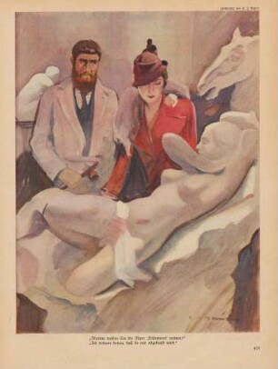 "Warum wollen Sie die Figur 'Täumerei' nennen?"