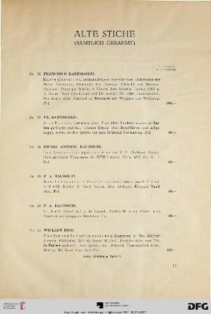 Alte Stiche (Nr. 36-89)