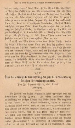 351-373 Über die die allmähliche Einführung der jetzt beim Rosenkranz üblichen Betrachtungspunkte : Fortsetzung
