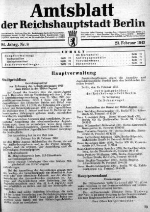 1943,8: Nr. 8, 23. Februar 1943