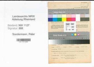 Entnazifizierung Peter Sondermann , geb. 02.06.1888 (Architekt)