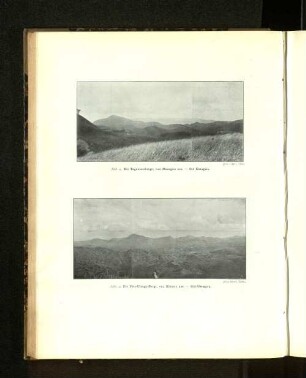 Tafel VI. Abb. 4. Die Pala-Ulanga-Berge, von Kikowe aus - Süd-Ussagara.