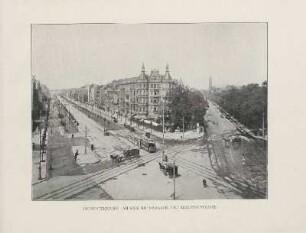 Charlottenburg. Am Knie mit Bismarck- und Berliner Straße