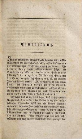 Geist und Charakter des achtzehnten Jahrhunderts, politisch, moralisch, ästhetisch und wissenschaftlich betrachtet, 2. Charakter-Gemählde der Nazionen und Staaten Europens