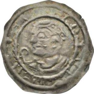 Münze, Pfennig, Brakteat, 1170 - 1180?