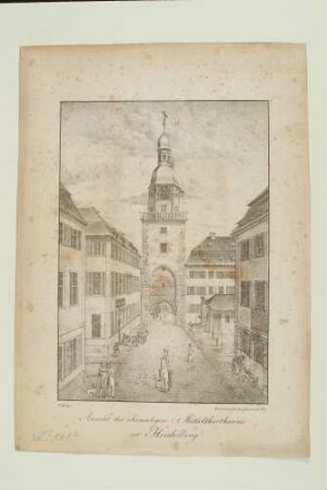 Mitteltorturm zu Heidelberg