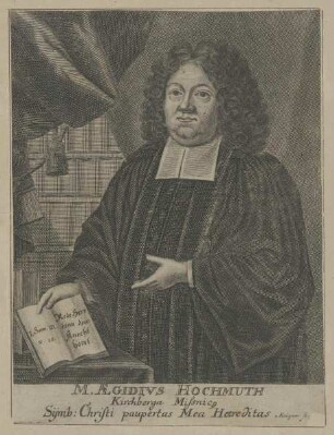 Bildnis des Aegidivs Hochmuth