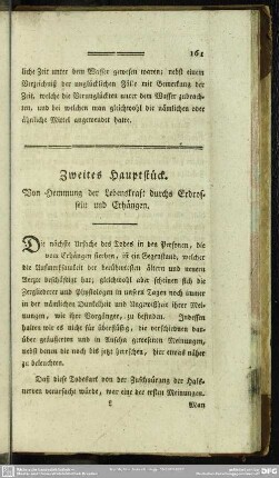 Zweites Hauptstück. Von Hemmung der Lebenskraft durch Erdrosseln und Erhängen