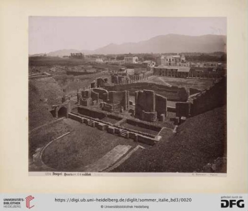 No. 1274 Pompei Quartiere die soldati Teatro
