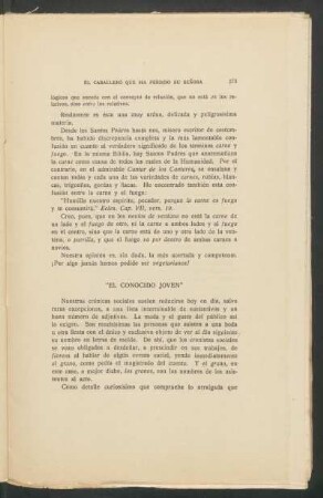"El conocido joven"