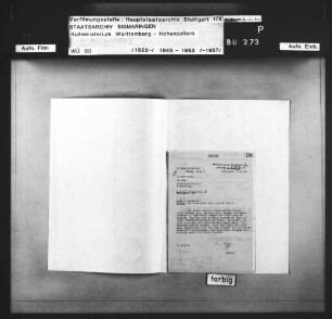 Herausgabe eines Amtsblatts des Kultministeriums