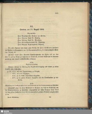 [Sitzungen 81-85]