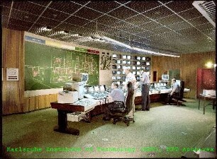 Alarmzentrale der Hauptabteilung Sicherheit (HS)