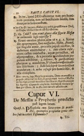 50-58, Caput VI