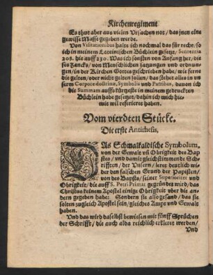 Vom vierdten Stücke.