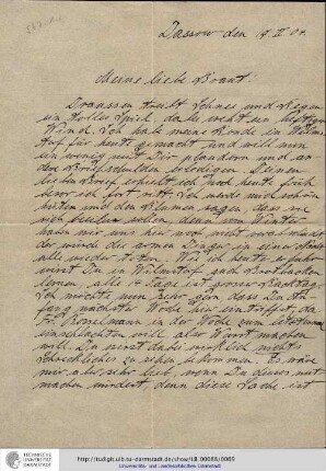 Brief vom 17.02.1904