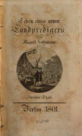 Leben eines armen Landpredigers, 2