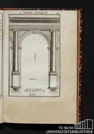 XIV. L'Ordre Ionique. Description de...