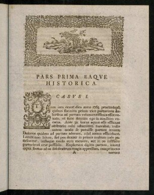 1-10, Pars Prima Eaque Historica
