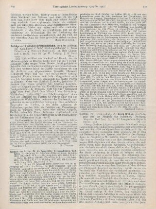229 [Rezension] Dibelius, Franz, Beiträge zur sächsischen Kirchengeschichte. 32. Heft