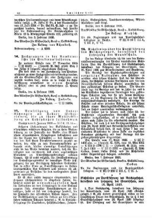 Richtlinien über die Durchführung des Reichsgesetzes, betreffend den Lehrgang der Grundschule : [Amtlicher Teil]