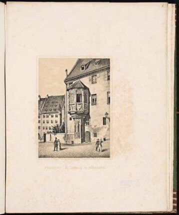 Pfarrhof St. Sebald In Nürnberg. - Evangelisch-Lutherische Kirchengemeinde Sankt Sebald, Nürnberg, Pfarrhof, Erker