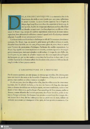 L'Architecture Et L'Histoire