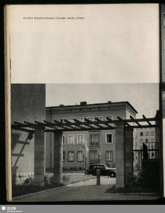 An Der Wiesenstrasse In Karl-Marx-Stadt