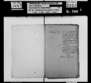 Festsetzung und Einzug der Tabakauflage (Steuer) des Kramers Joseph A. Schmid