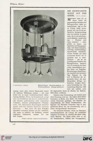 Die angewandte Kunst auf der Szene
