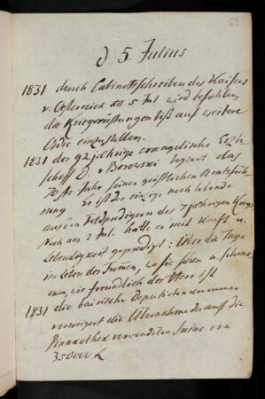 63r-70v, 1831-1840