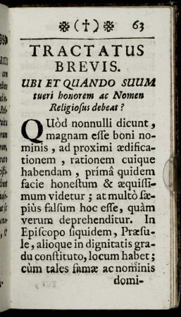 Tractatus brevis.