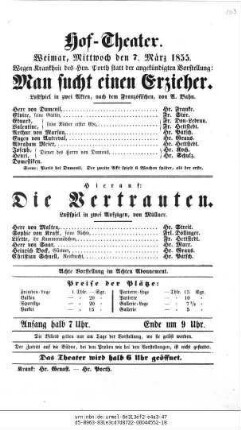 Man sucht einen Erzieher