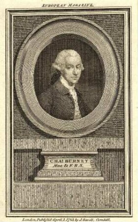 Bildnis von Charles Burney (1726-1814)