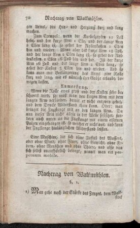 Nachtrag von Walkmühlen.
