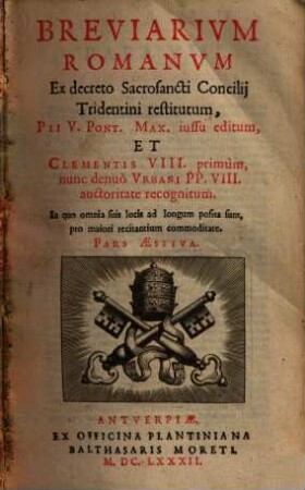 Breviarium Romanum. 3
