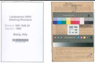 Entnazifizierung Willy Brenig , geb. 17.07.1889 (Beamter)