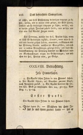 206-215, Jesu Himmelfahrt.
