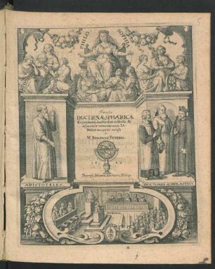 Praecepta Doctrinae Sphaericae : Ex probatis auctoribus collecta, & adiuvandae memoriae causa Tabulis Synopticis inclusa