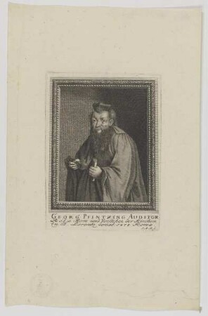 Bildnis des Georg Pfintzing