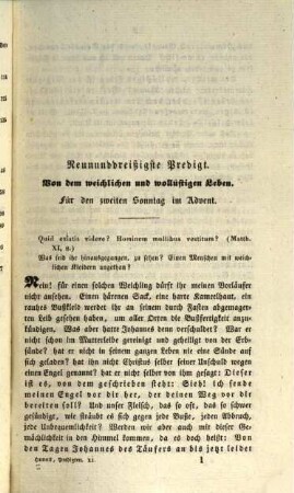 Christliche Sittenlehre der evangelischen Wahrheiten : dem christlichen Volke in sonn- und festtäglichen Predigten vorgetragen, 11. 3. Abth., Der büßende Christ ; 3. Theil