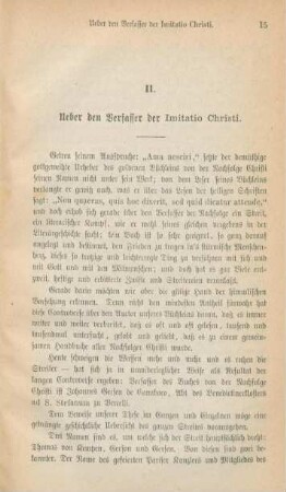 15-34 Ueber den Verfasser der Imitatio Christi